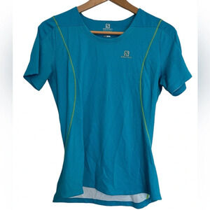 Salomon spot blue T-Shirt size medium